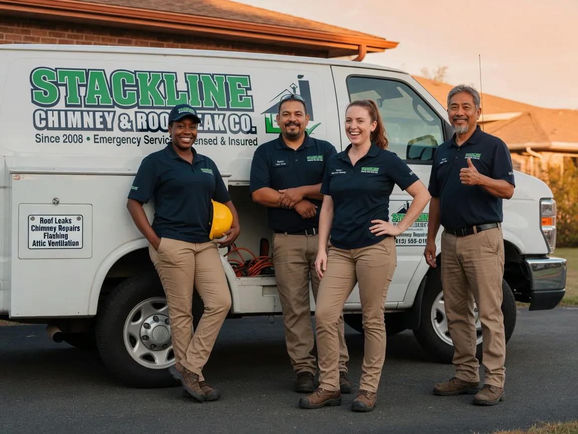 Chimney flashing repair company in Abington, MA